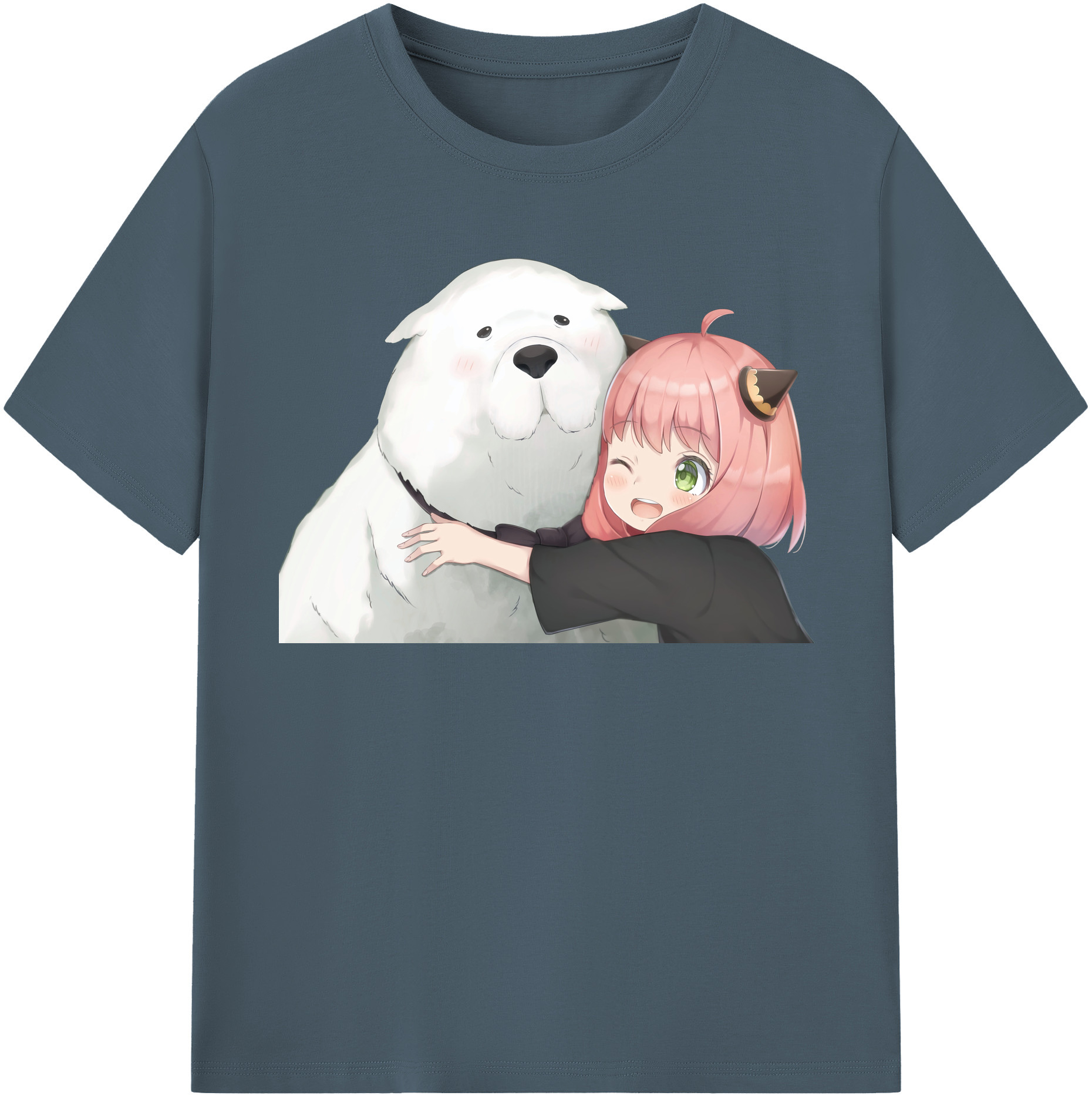 （画像用） SPY×FAMILY间谍家家酒 綿100％半袖Tシャツ（フロントプリント）